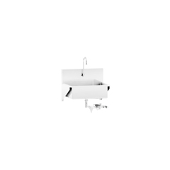 BLI1317878000 - Blickman Industries - Windsor Scrub Sink w/Knee Action Control