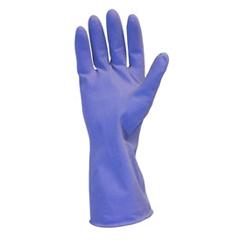 SFZGRFL-LG-1C - Safety Zone - Flock Lined Latex Gloves