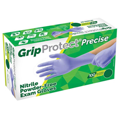 GripProtect Precise Nitrile Powder-Free Exam Gloves, Large