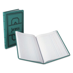 BOR66300J - Boorum  Pease® Record and Account Book with Blue Cover