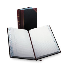 BOR9500R - Boorum  Pease® Record and Account Book with Black and Red Cover
