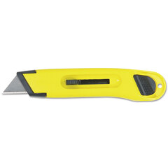 Stanley-Bostitch Plastic Light-Duty Utility Knife with Retractable Blade, 6