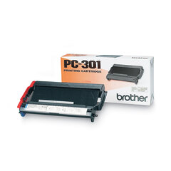 BRTPC301 - Brother PC301 Thermal Transfer Print Cartridge, Black