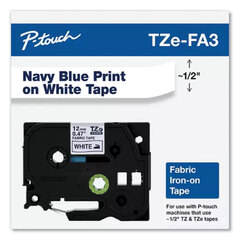 BRTTZEFA3 - Brother® P-Touch® TZ Industrial Series Fabric Iron-On Tape