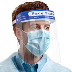 Detoxiz Face Shields- Reusable Full Facial Protection, 10 pcs