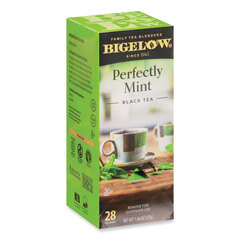 Bigelow Perfectly Mint Black Tea, 28/Box