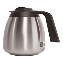 Bunn 1.9 Liter Thermal Carafe, Stainless Steel/Black