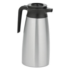 Bunn 1.9 Liter Thermal Pitcher, Stainless Steel/Black