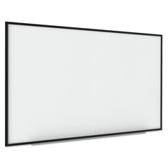 BVCBI1591720 - Interactive Magnetic Dry Erase Board, 90 x 52 7/10 x 4 1/5, White/Black Frame