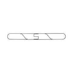Unisan Clip-On Dust Mop Frame, 48w x 5d, Zinc Plated