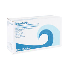 Boardwalk Reclosable Food Storage Bags, 1 gal, 1.75 mil, 10.5