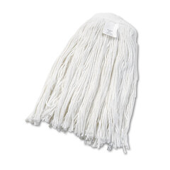 Boardwalk Cut-End Wet Mop Head, Rayon, No. 24, White