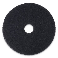 Boardwalk Standard 14-Inch Diameter Stripping Floor Pads, Black