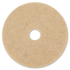 Boardwalk Ultra High-Speed Natural Hair Extra Floor Pads, 17-Inch, 5/Carton