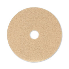 Boardwalk Ultra High-Speed Low Burnish Floor Pads, 20-Inch, Champagne