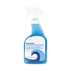 Boardwalk Industrial Strength Glass Cleaner with Ammonia, 32 oz Trigger Bottle