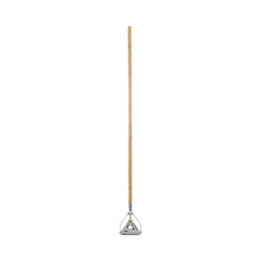 Unisan Quick Change Metal Head Wooden Mop Handle, Junior, #12 and #16, 7/8
