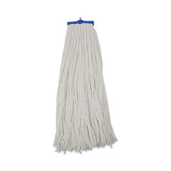 Unisan Mop Head, Economical Lieflat Head, Rayon Fiber, 32-Oz., White
