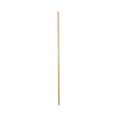 Unisan Lie-Flat Screw-In Mop Handle, Lacquered Wood, 1 1/8