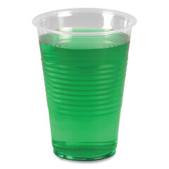 Boardwalk Translucent Plastic Cold Cups, 14 oz, Polypropylene, 20 Cups/Sleeve, 50 Sleeves/Carton