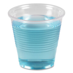Boardwalk Translucent Plastic Cold Cups, 5 oz, Polypropylene, 100 Cups/Sleeve, 25 Sleeves/Carton