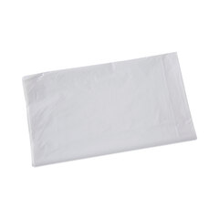 Boardwalk Linear Low Density Industrial Can Liners, 33 gal, 0.9 mil, 33 x 39, White, 100/Carton