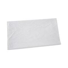 Boardwalk Linear Low Density Industrial Can Liners, 45 gal, 0.9 mil, 40 x 46, White, 100/Carton