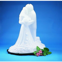 CFSSBG102CS - Carlisle - Ice Sculptures Bride And Groom - White