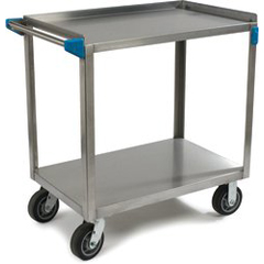 CFSUC7022133 - Carlisle - 2 Shelf Stainless Steel Utility Cart