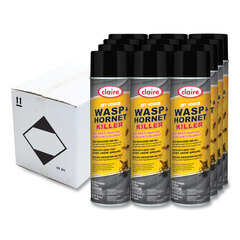 PLZ Corp Jet Force Wasp & Hornet Killer, 14 oz Aerosol Spray, 12/Carton