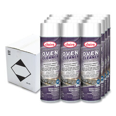 PLZ Corp Heavy Duty Foaming Oven Cleaner, 20 oz Aerosol Spray, 12/Carton