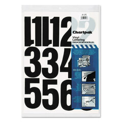 CHA01193 - Chartpak® Press-On Vinyl Letters & Numbers
