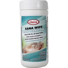 CLACL973 - Claire - Sana-Wipe Hand Sanitizing Wipes