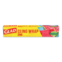 Clorox Professional ClingWrap Plastic Wrap, 200 Square Foot Roll, Clear