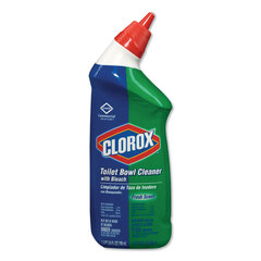 Clorox Professional Toilet Bowl Cleaner w/Bleach, 24 oz. Bottle