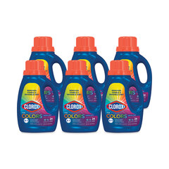 Clorox Professional Stain Remover and Color Booster, Regular, 33 oz Bottle, 6/Carton