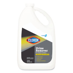 Clorox Professional Urine Remover for Stains and Odors, 128 oz Refill Bottle, 4/Carton