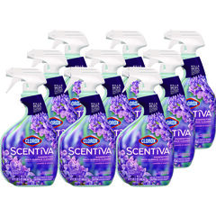 Clorox Professional Scentiva Disinfecting Multi-Surface Cleaner, Lavender and Jasmine, 32 oz, 9/Carton