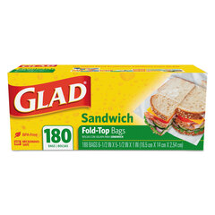 Clorox Professional Fold-Top Sandwich Bags, 6.5