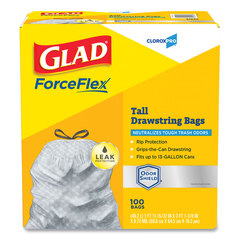 CLO70427 - Clorox Professional Glad® ForceFlex Tall Kitchen Drawstring Bags