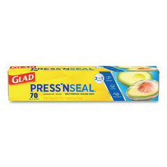 Clorox Professional Press'n Seal Food Plastic Wrap, 70 Square Foot Roll, 12 Rolls/Carton