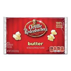 Conagra Foods Gourmet Microwave Popcorn, Butter, 3.29 oz Bag, 36/Carton