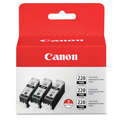 CNM2945B004 - Canon 2945B004 Ink, Black, 3/Pack