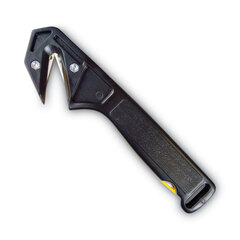 Consolidated Stamp Band/Strap Knife, Black