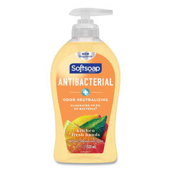 Colgate-Palmolive Antibacterial Hand Soap, Citrus, 11.25 oz Pump Bottle, 6/Carton