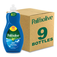 Colgate-Palmolive Oxy Dishwashing Liquid, Fresh Scent, 32 oz Bottle, 9/Carton