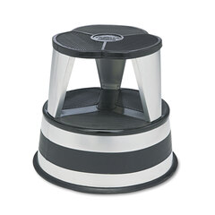 Cramer Kik-Step Steel Step Stool, 2-Step, 350 lb Capacity, 16