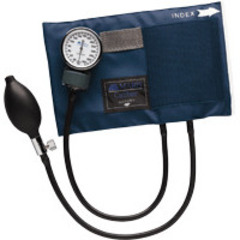 Briggs Healthcare/Mabis Adult CALIBER Aneroid Sphygmomanometers with Blue Nylon Cuff, EA/1