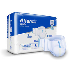 Attends Brief, Extra Heavy Absorbency, Large, 44
