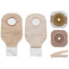 Hollister New Image Two-piece Colostomy/Ileostomy Drainable Single-use Kit 3-1/2